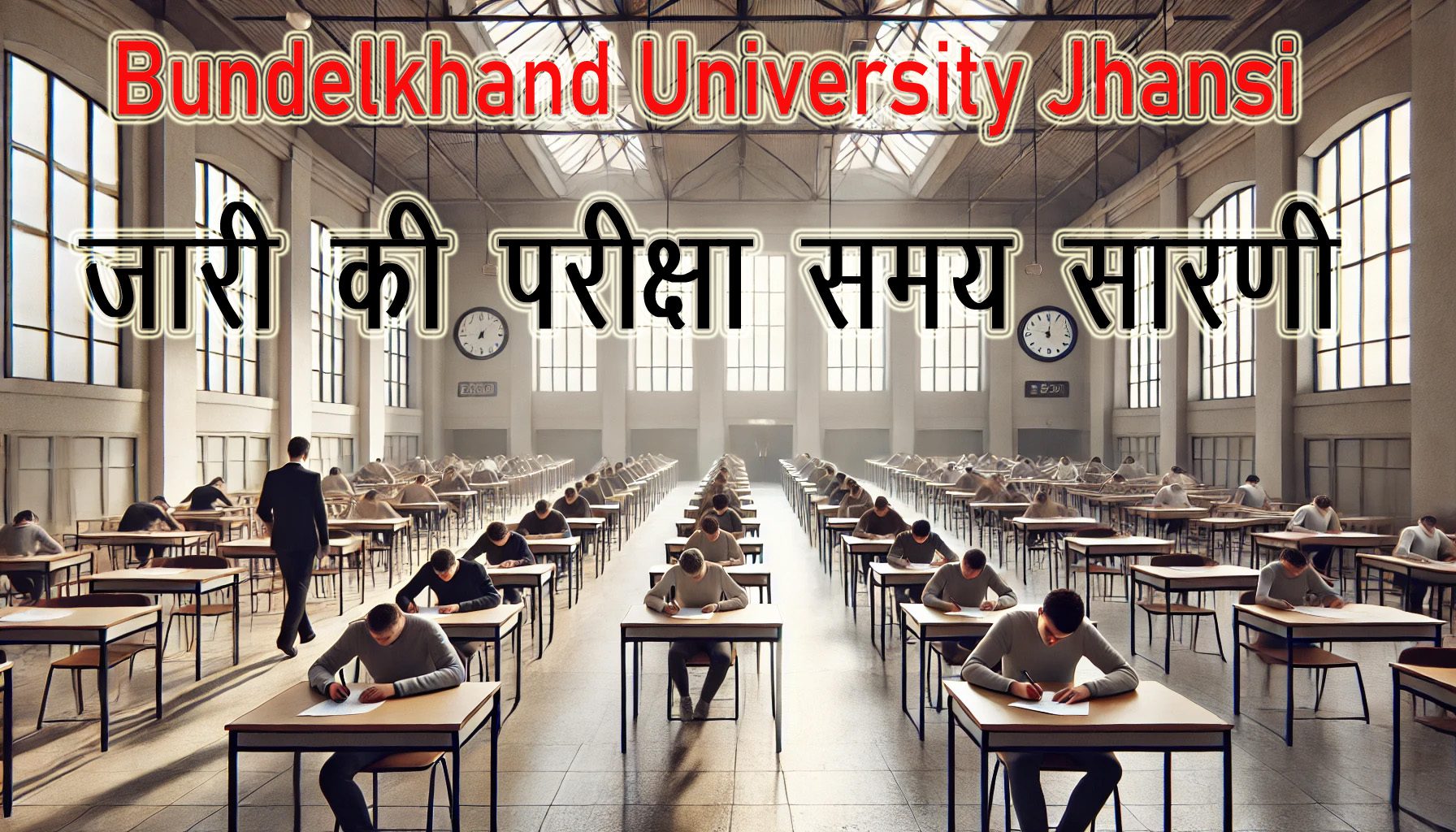 Bu Jhansi Time Table