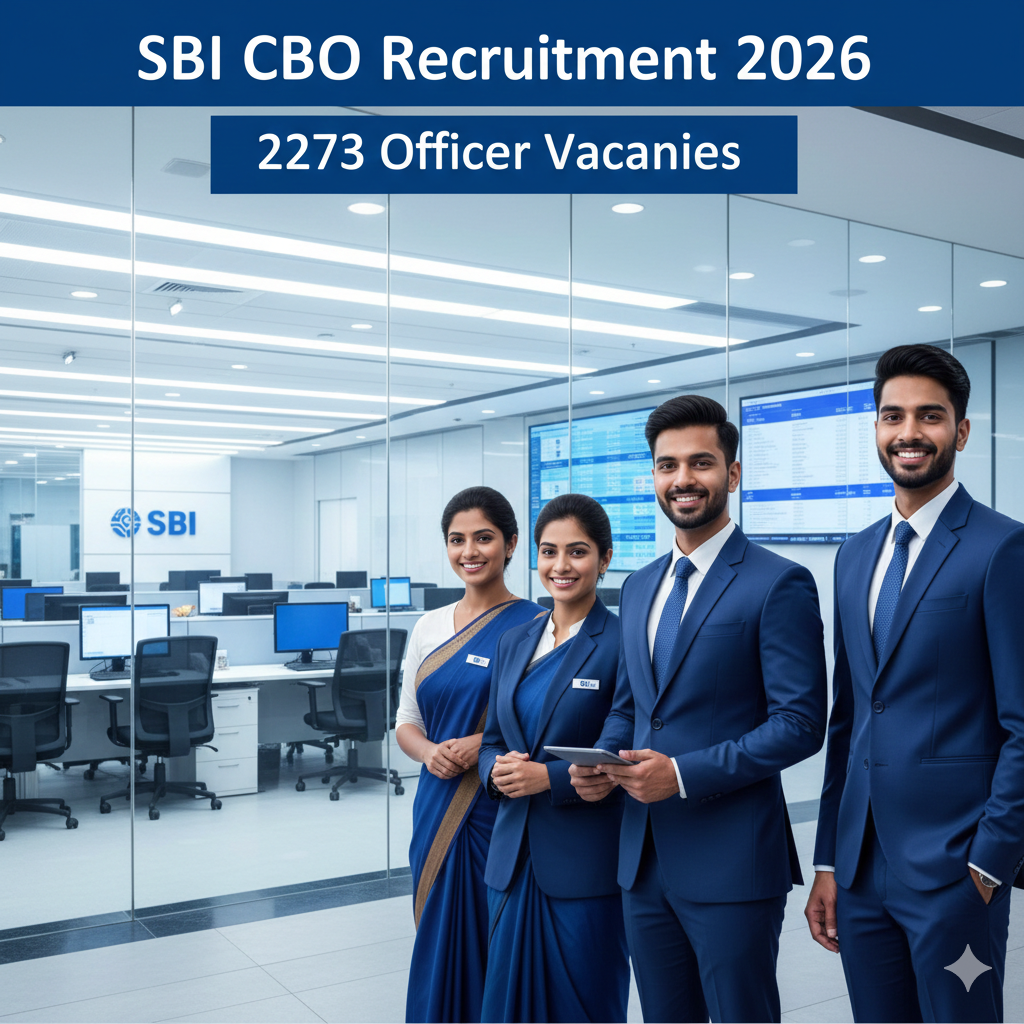 SBI Circle Based Officer CBO Recruitment 2026
