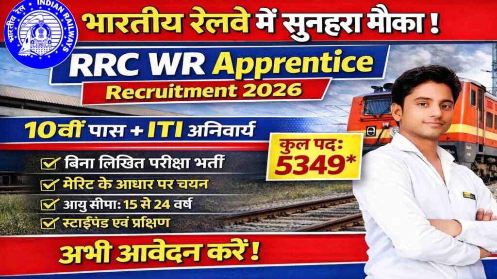 Railway RRC WR Apprentice Recruitment 2026
