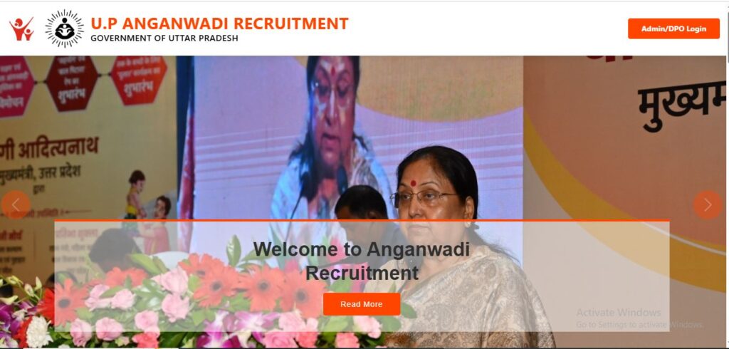 up anganwadi up UP Anganwadi Bharti 2026 :