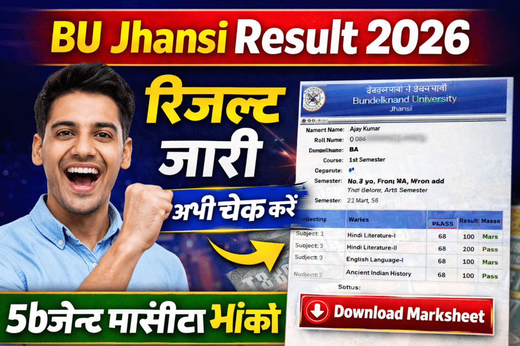 Bu Jhansi Result 2025