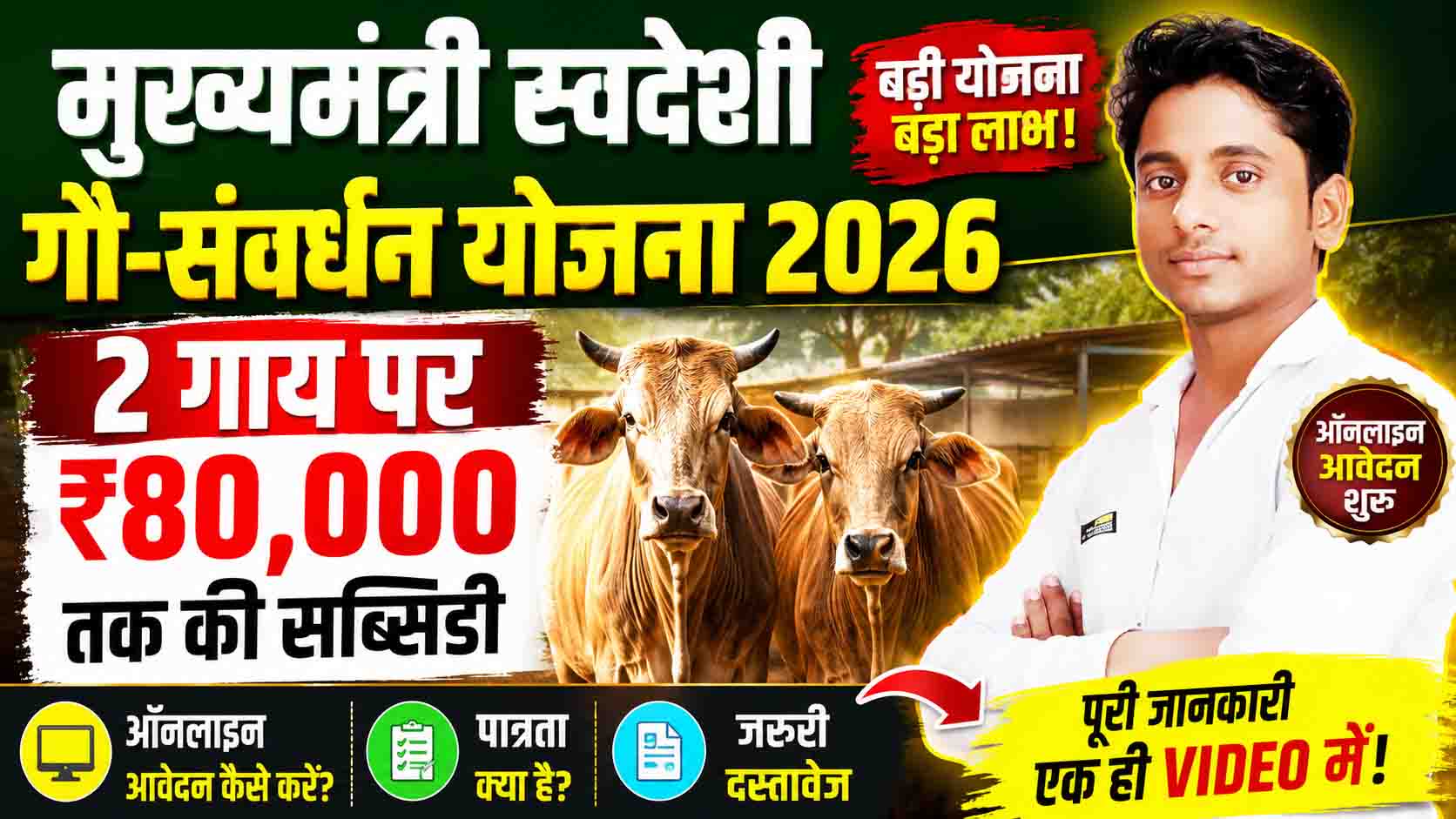 मुख्यमंत्री स्वदेशी गौ-संवर्धन योजना 2026
