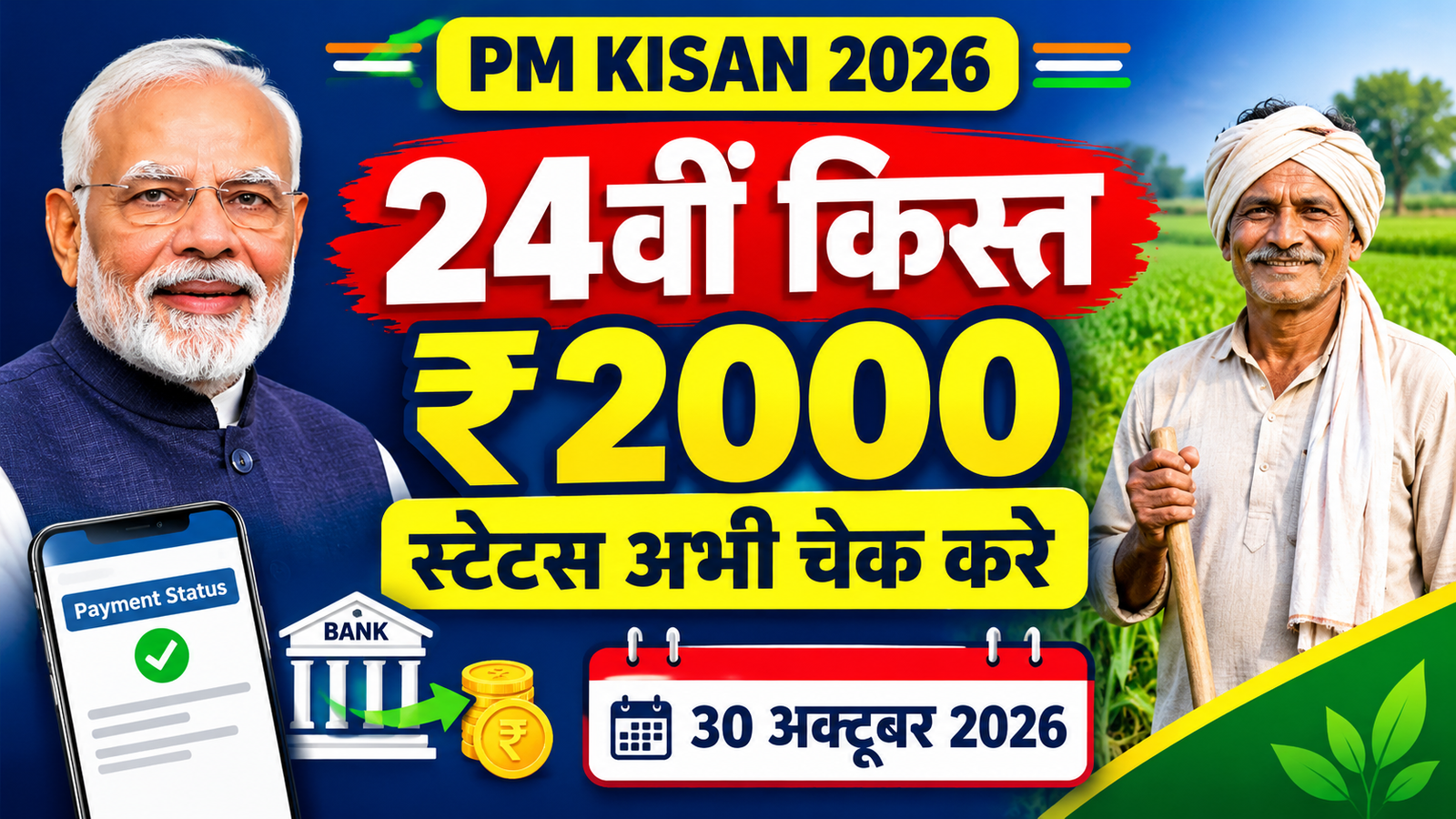 PM Kisan 24th Installment 2026